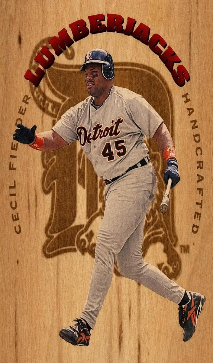 Cecil Fielder 1995 leaf Leaf Limited