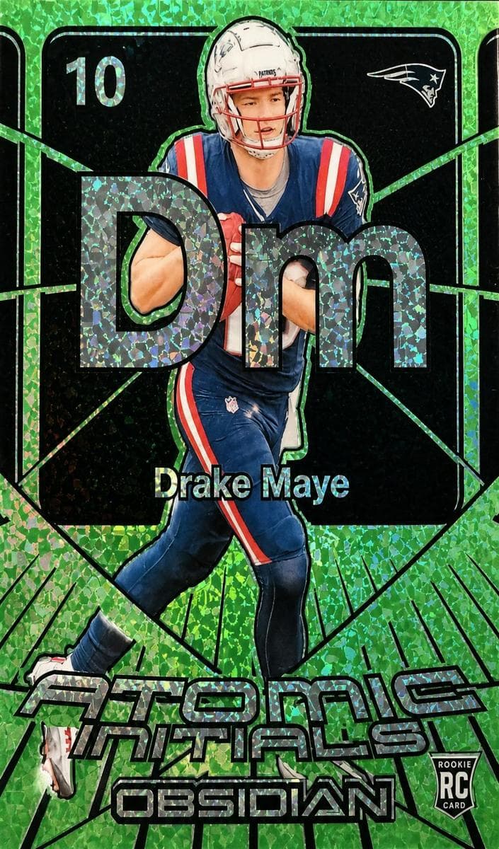 Drake Maye 2024 panini Panini Obsidian