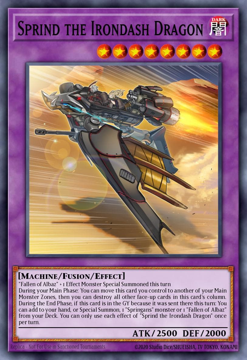 Sprind the Irondash Dragon #BLVO-EN038