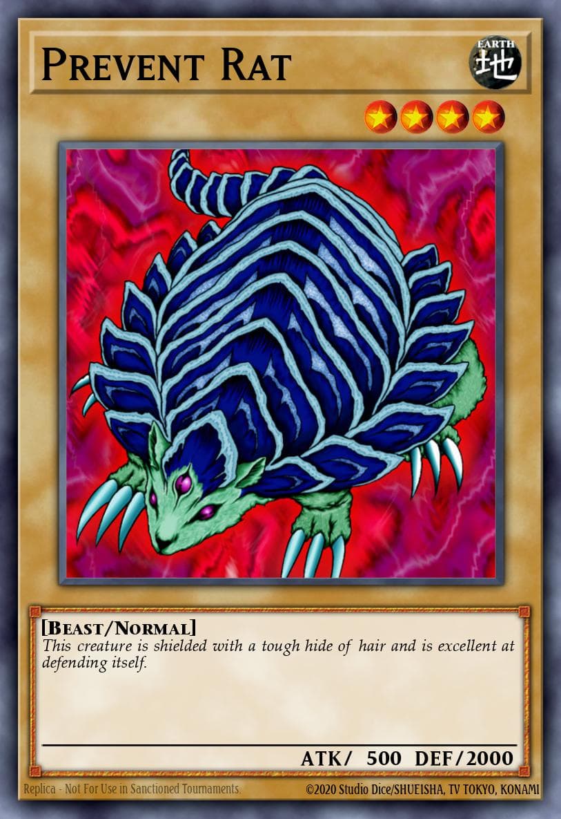 Prevent Rat 2002 Yu-Gi-Oh! Japanese Metal Raiders