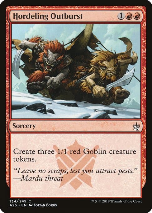 Hordeling Outburst 2023 Magic: The Gathering Phyrexia: All Will Be One Commander