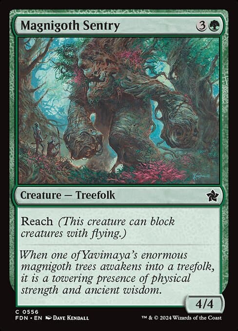 Magnigoth Sentry 2022 Magic: The Gathering Dominaria United