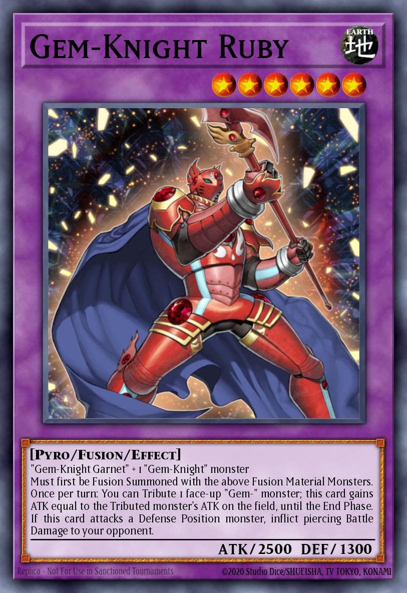 Gem-Knight Ruby 2011 Yu-Gi-Oh! Hidden Arsenal 5: Steelswarm Invasion
