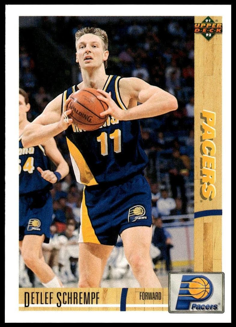 Detlef Schrempf 1991 upper-deck International