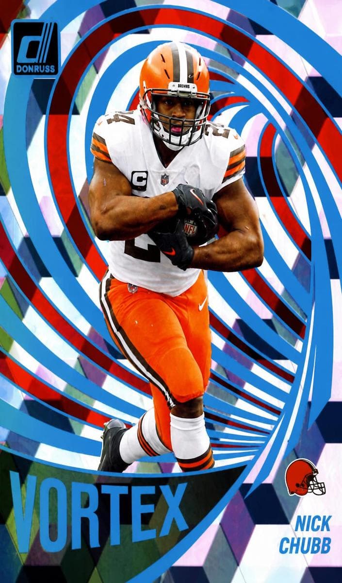 Nick Chubb 2023 panini Panini Donruss