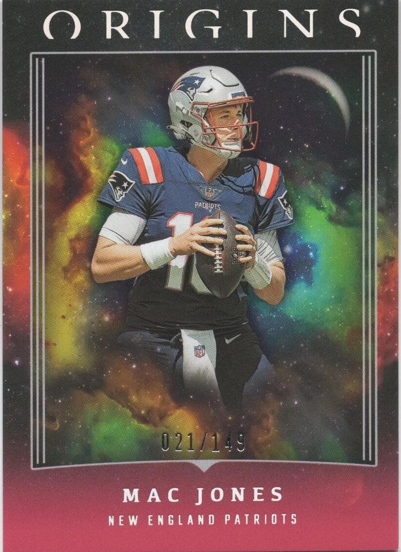 Mac Jones 2023 panini Panini Origins