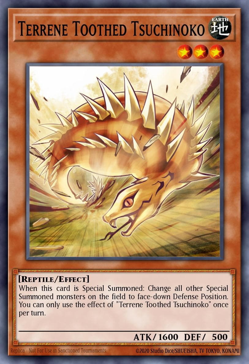 Terrene Toothed Tsuchinoko #SHSP-EN043