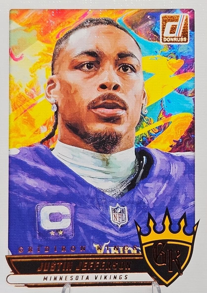 Justin Jefferson 2025 panini Donruss