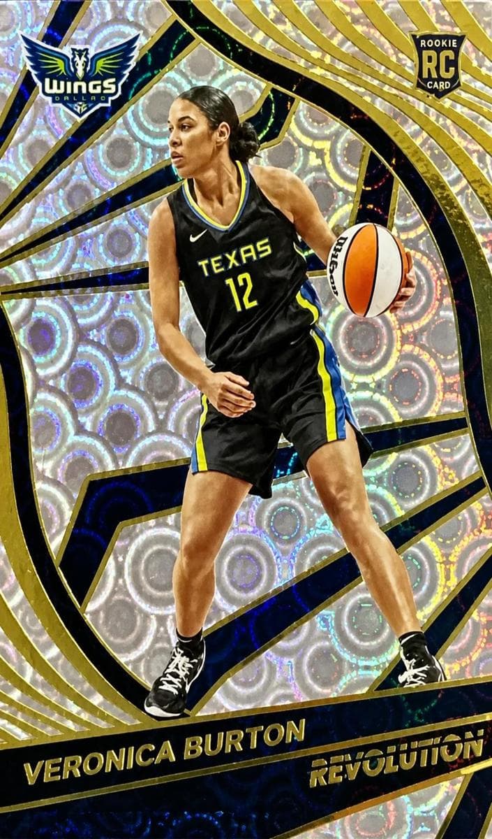 Veronica Burton trading card
