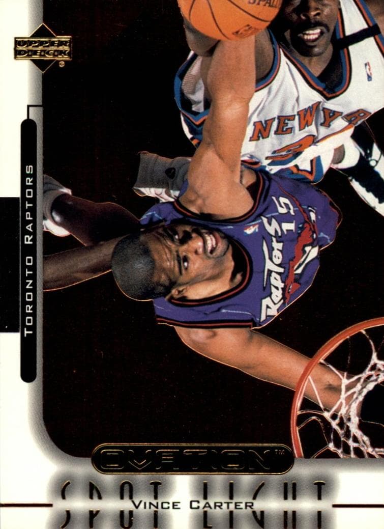 Vince Carter 1999 upper-deck Ovation