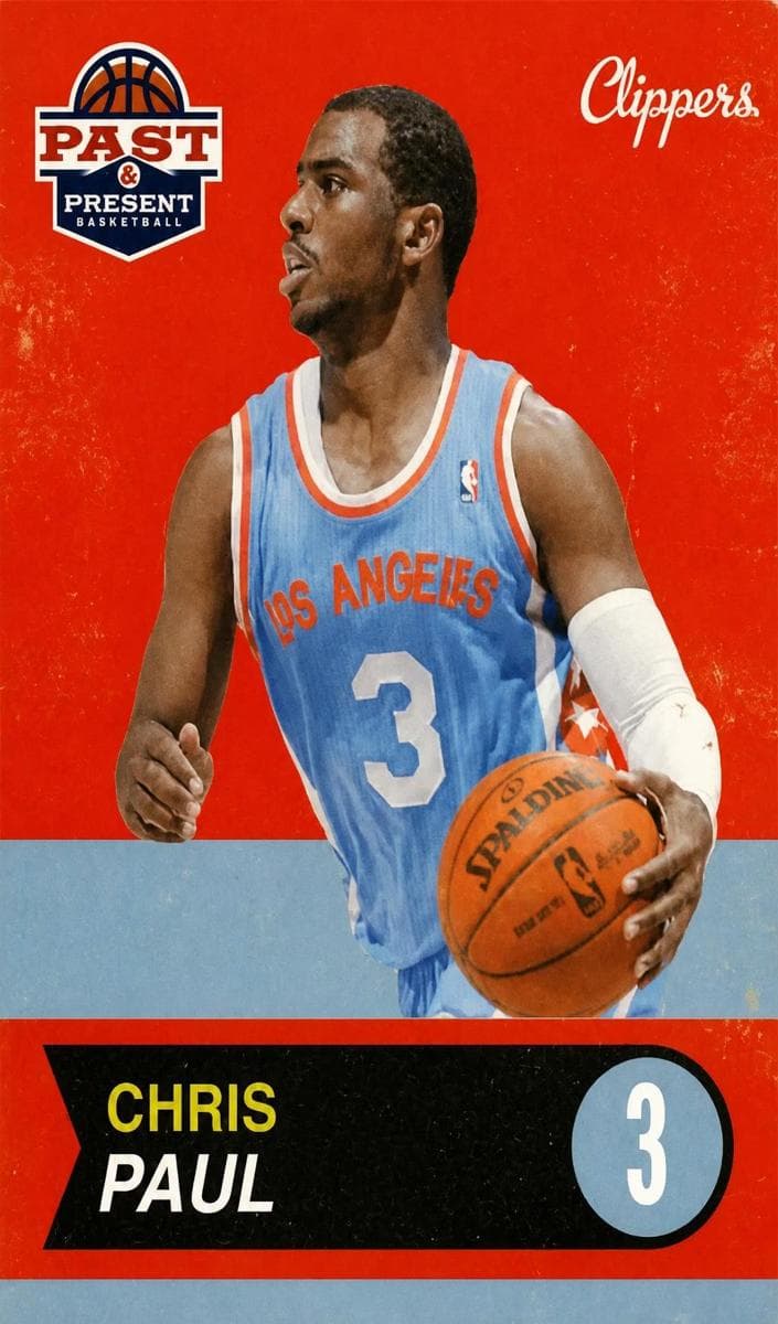 Chris Paul 2011 panini Past & Present