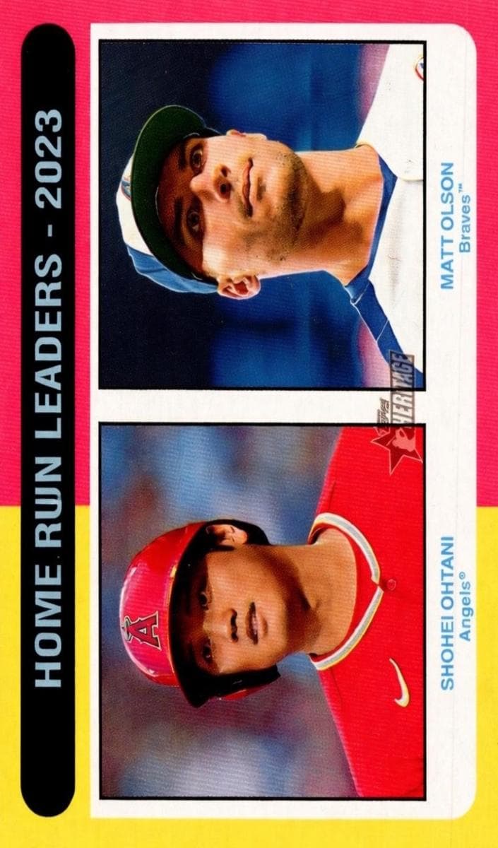 Home Run Leaders - 2023 (Shohei Ohtani / Matt Olson) #307