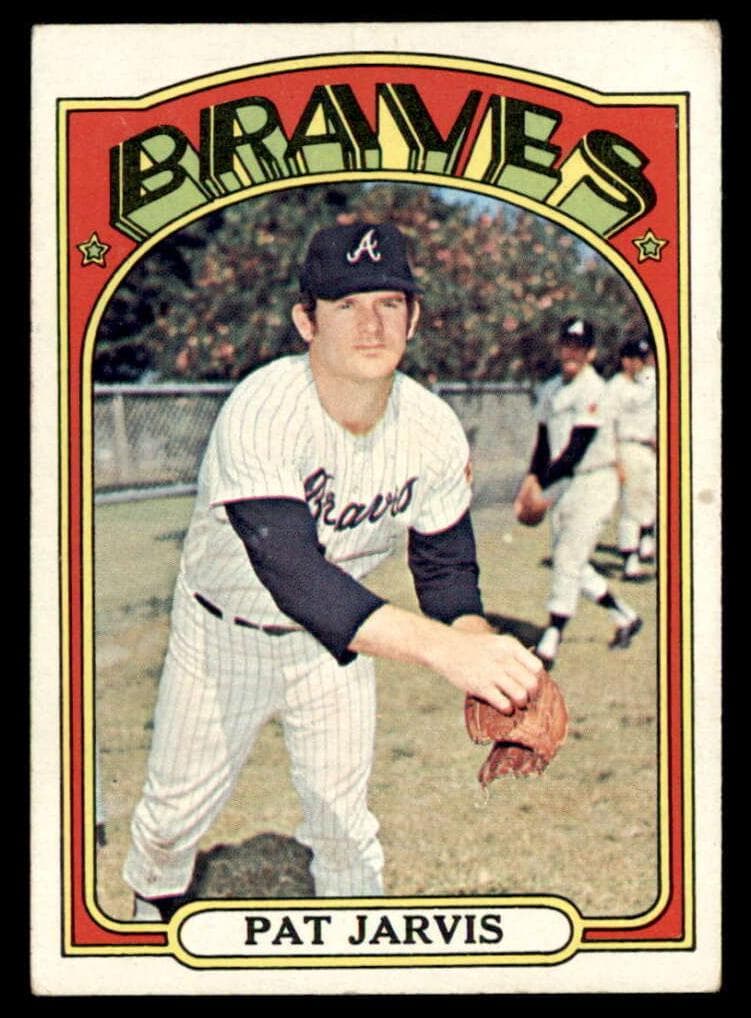 Pat Jarvis 1972 topps Topps