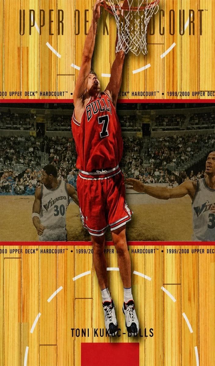 Toni Kukoc 1999 upper-deck Hardcourt