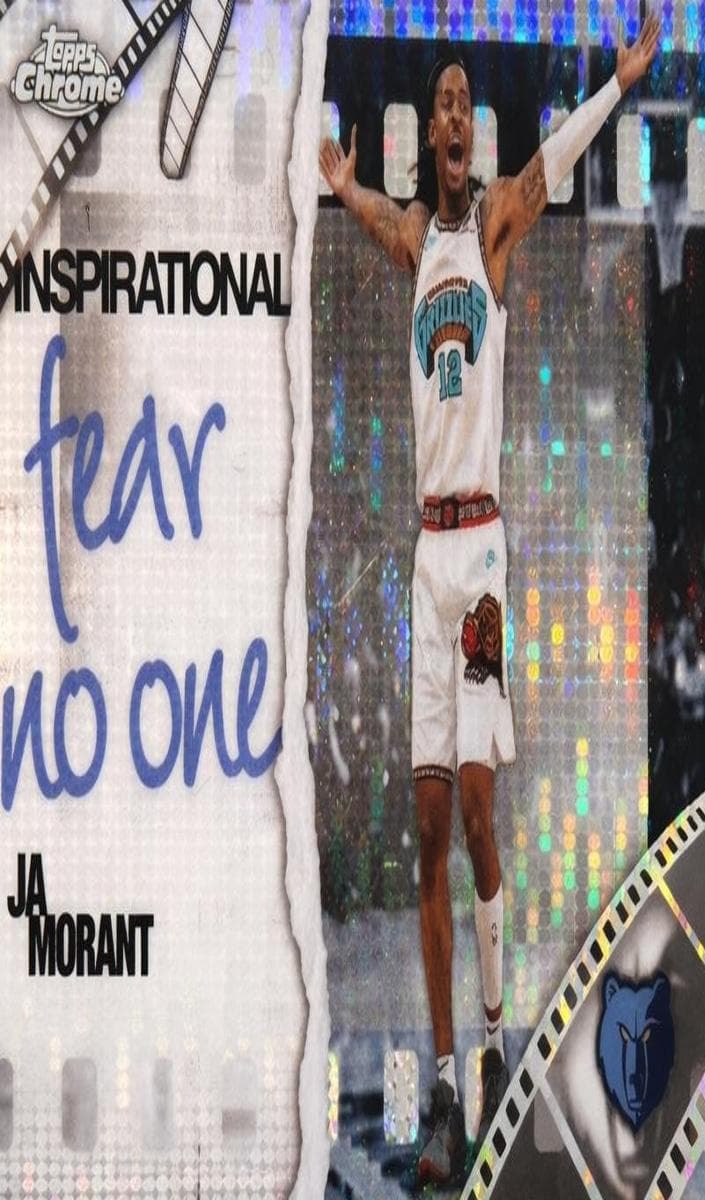 Ja Morant 2025 topps Topps Chrome