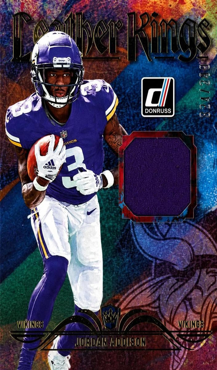 Jordan Addison 2023 panini Panini Donruss