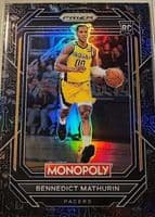 Bennedict Mathurin 2022 panini Panini Prizm Monopoly