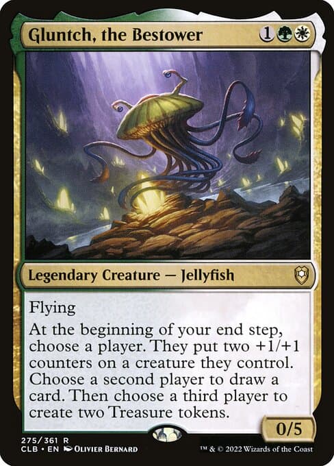 Gluntch, the Bestower 2022 Magic: The Gathering Commander Legends: Battle for Baldur's Gate