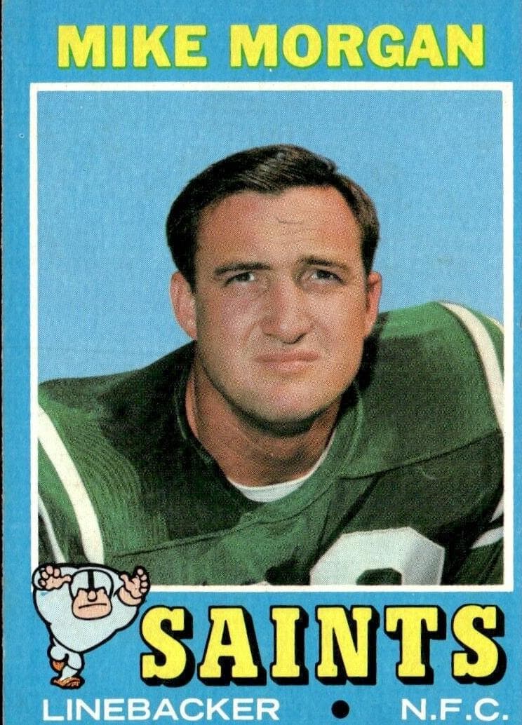 Mike Morgan 1971 topps Topps