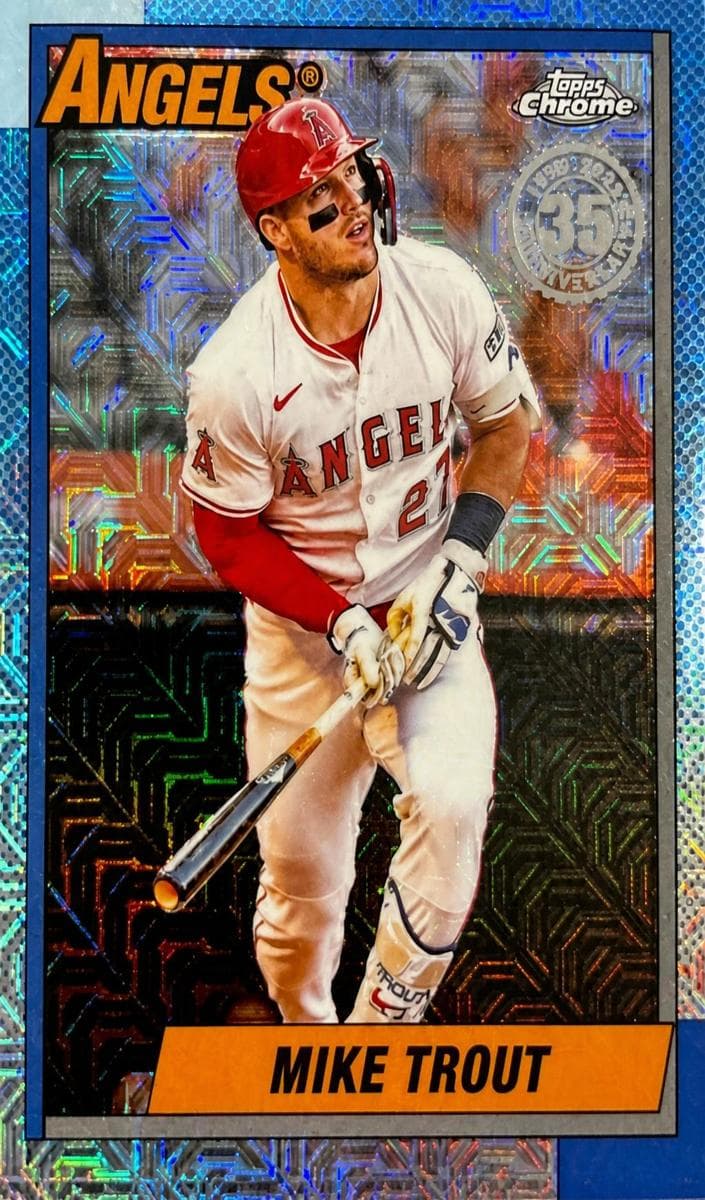 Mike Trout 2025 topps