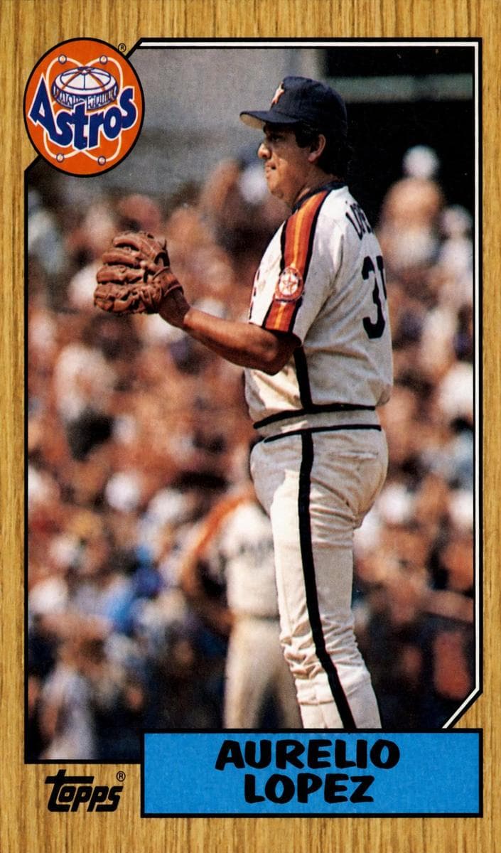 Aurelio Lopez trading card