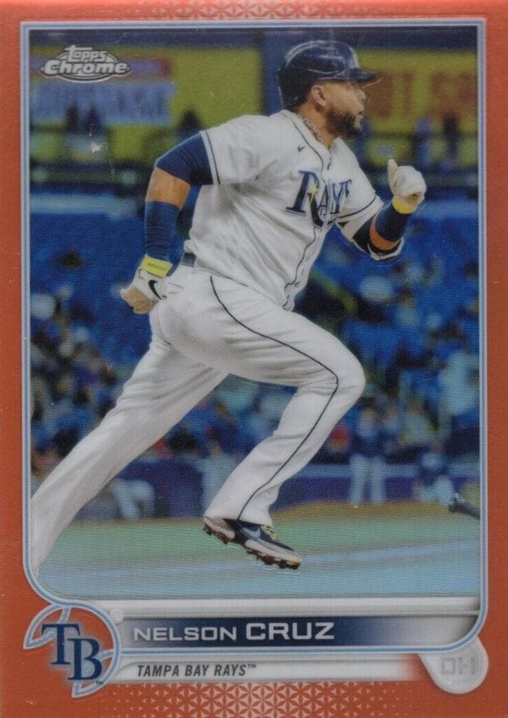 Nelson Cruz 2022 topps Topps Chrome