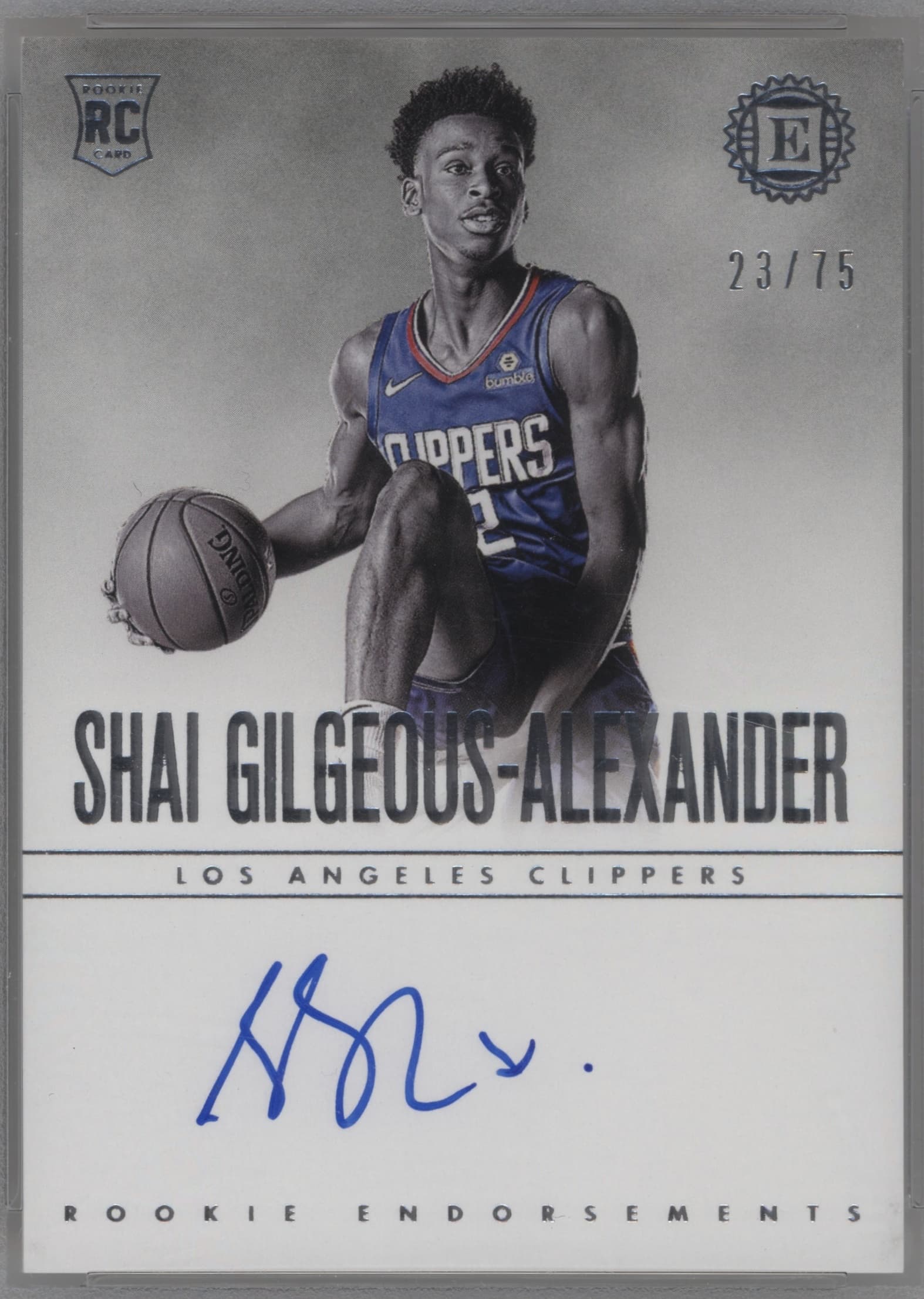 Shai Gilgeous-Alexander 2018 panini