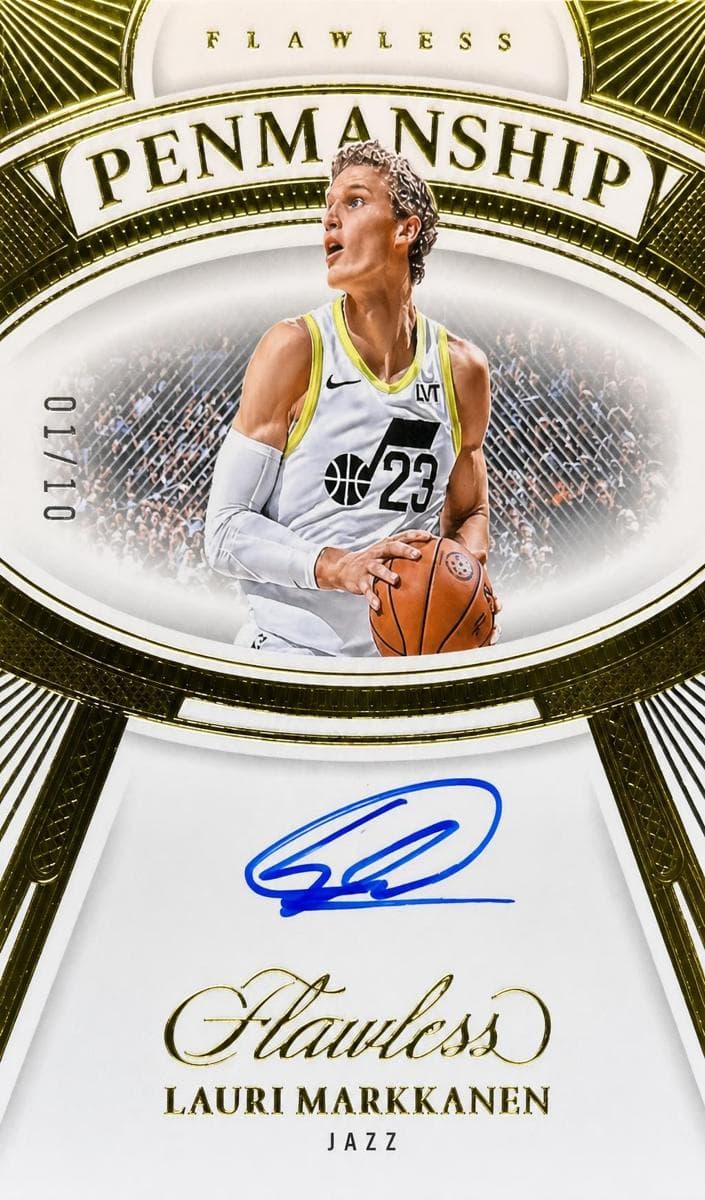 Lauri Markkanen 2023 panini Panini Flawless