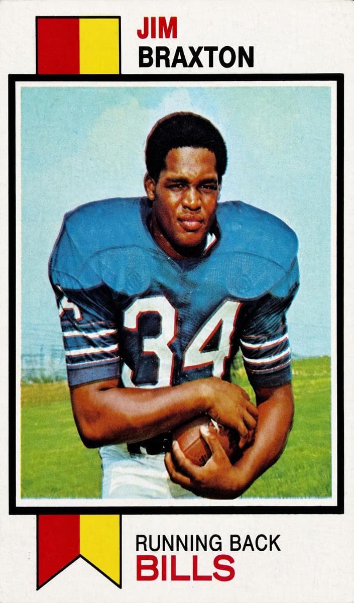 Jim Braxton 1973 topps Topps