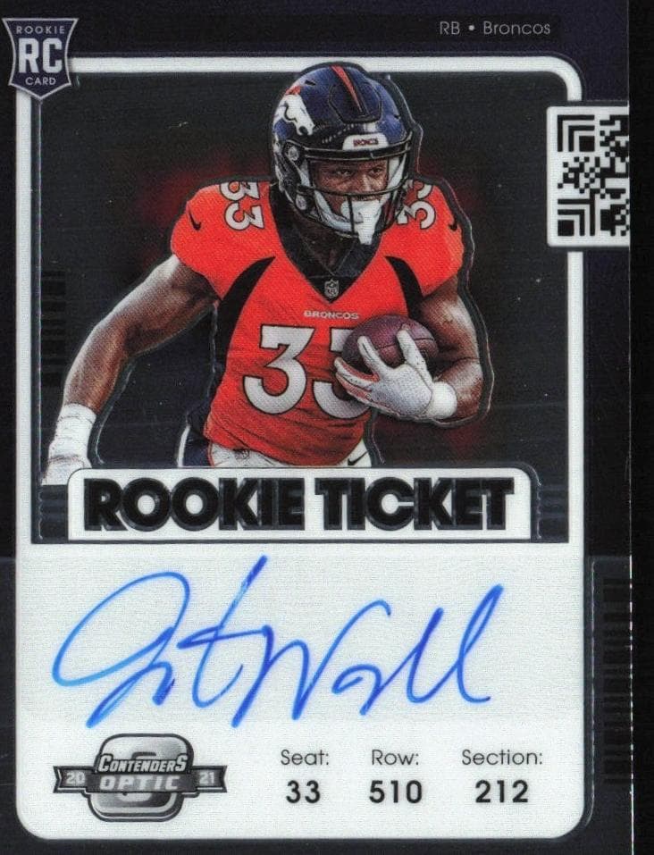 Javonte Williams 2021 panini Panini Phoenix