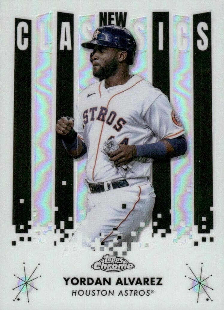 Yordan Alvarez 2022 topps Topps Chrome