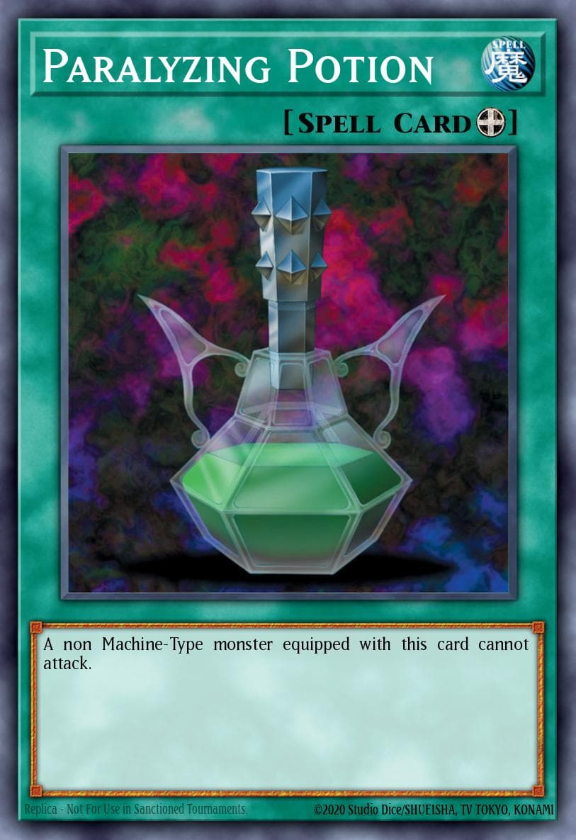 Paralyzing Potion 2002 Yu-Gi-Oh! Japanese Metal Raiders