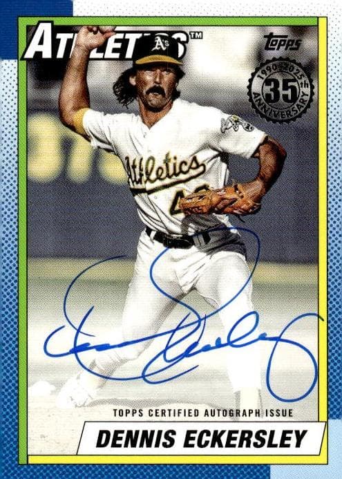 Dennis Eckersley 2025 topps Topps