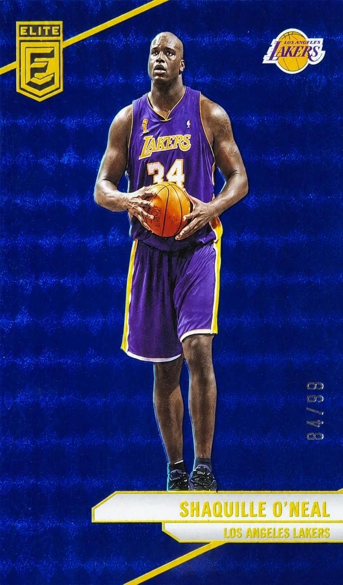 Shaquille O'Neal 2023 panini Donruss Elite