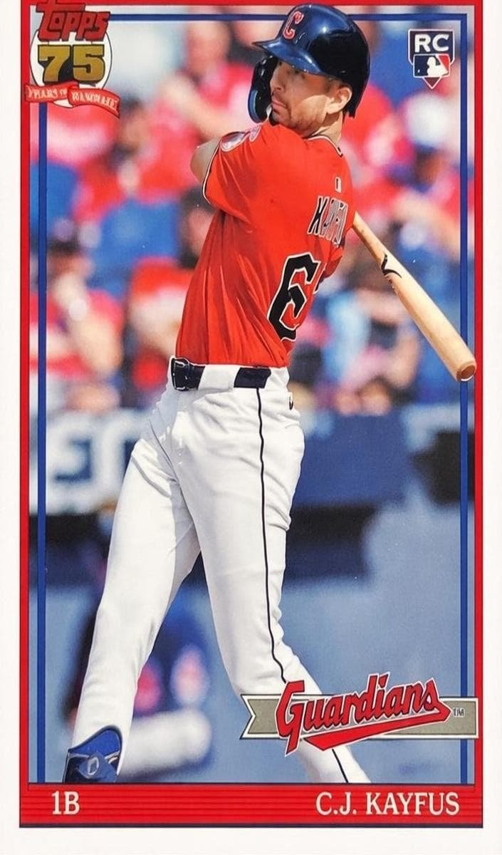C.J. Kayfus 2026 topps Topps