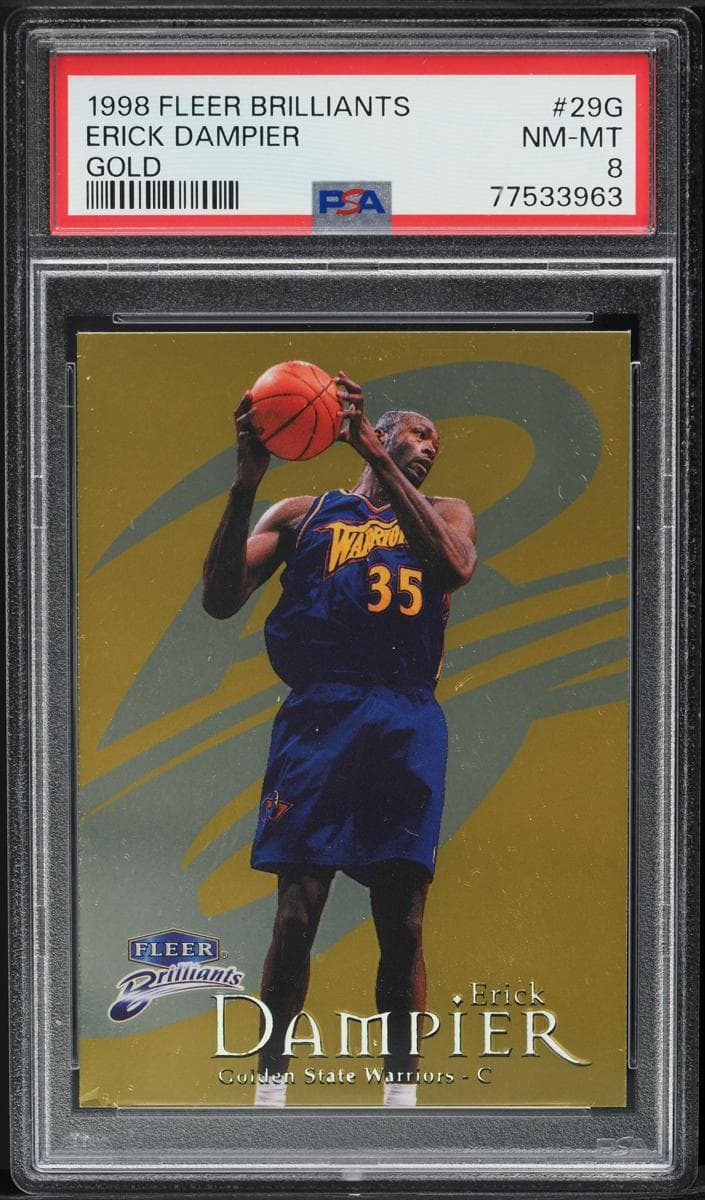 Erick Dampier 1998 fleer Brilliants
