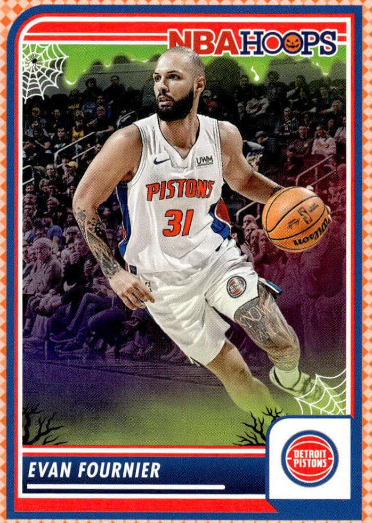 Evan Fournier 2023 panini Hoops Haunted Hoops