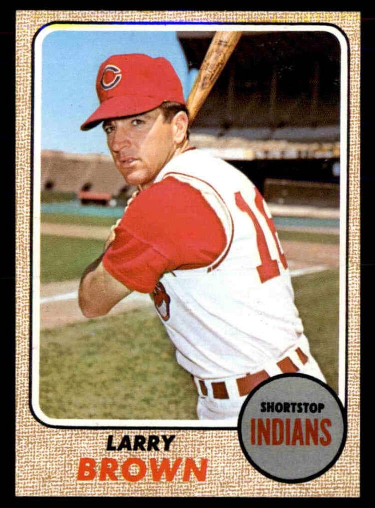 Larry Brown 1968 topps Topps
