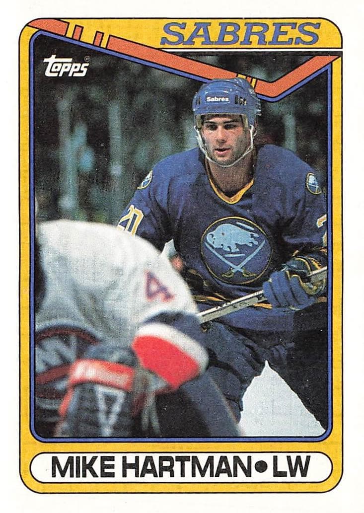 Mark Messier 1990 topps Topps