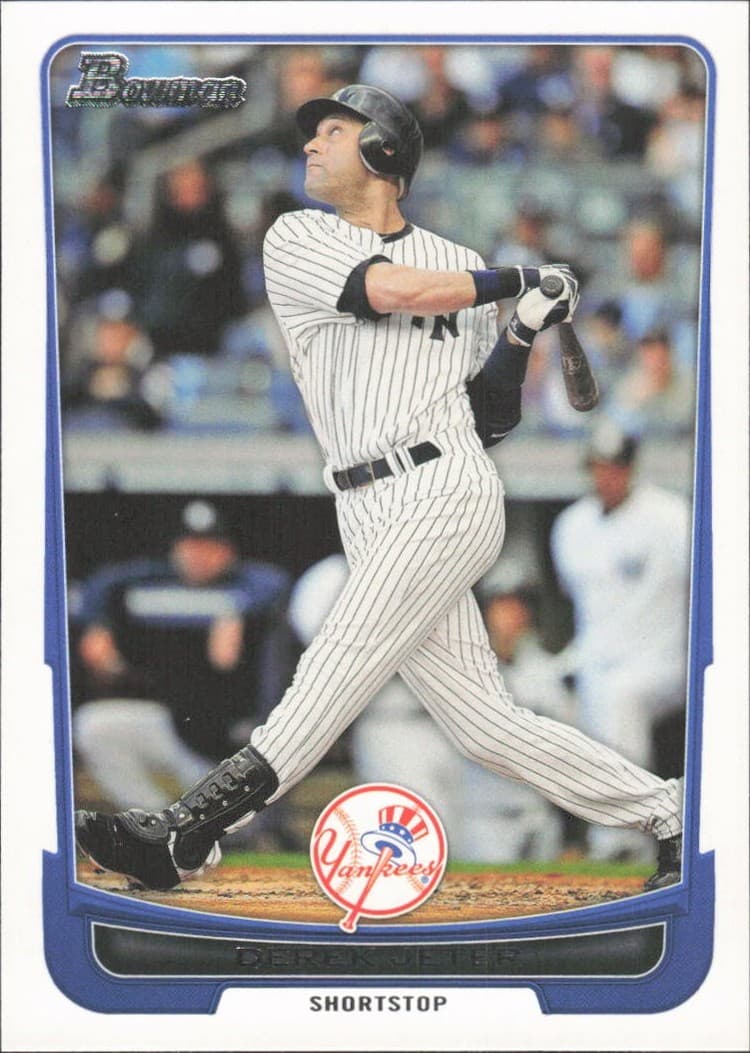 Derek Jeter New 2012 Bowman 2012 Bowman