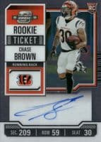 Chase Brown trading card