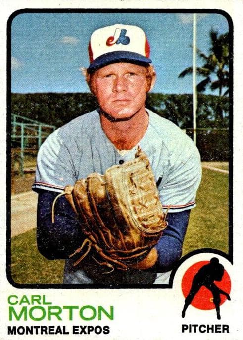Carl Morton 1973 topps Topps