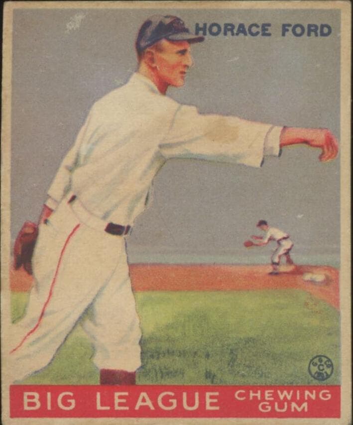 Horace Ford 1933 unknown Goudey