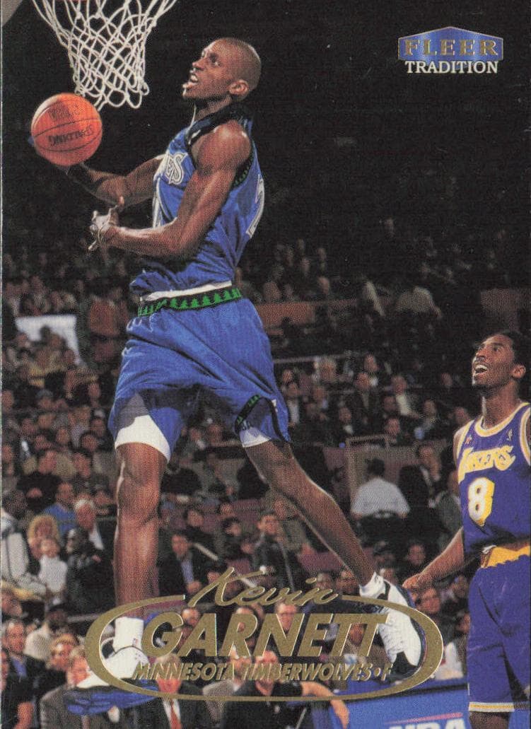 Kevin Garnett 1998 fleer Fleer Tradition