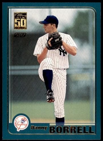 Danny Borrell 2001 topps Topps Traded & Rookies