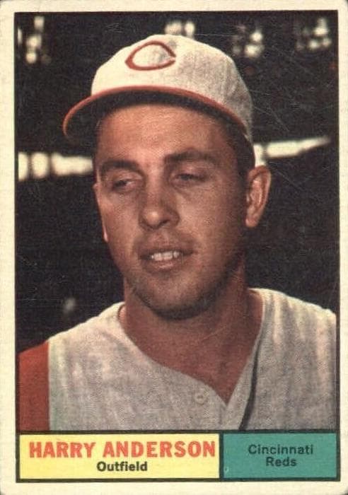 Harry Anderson 1961 topps Topps