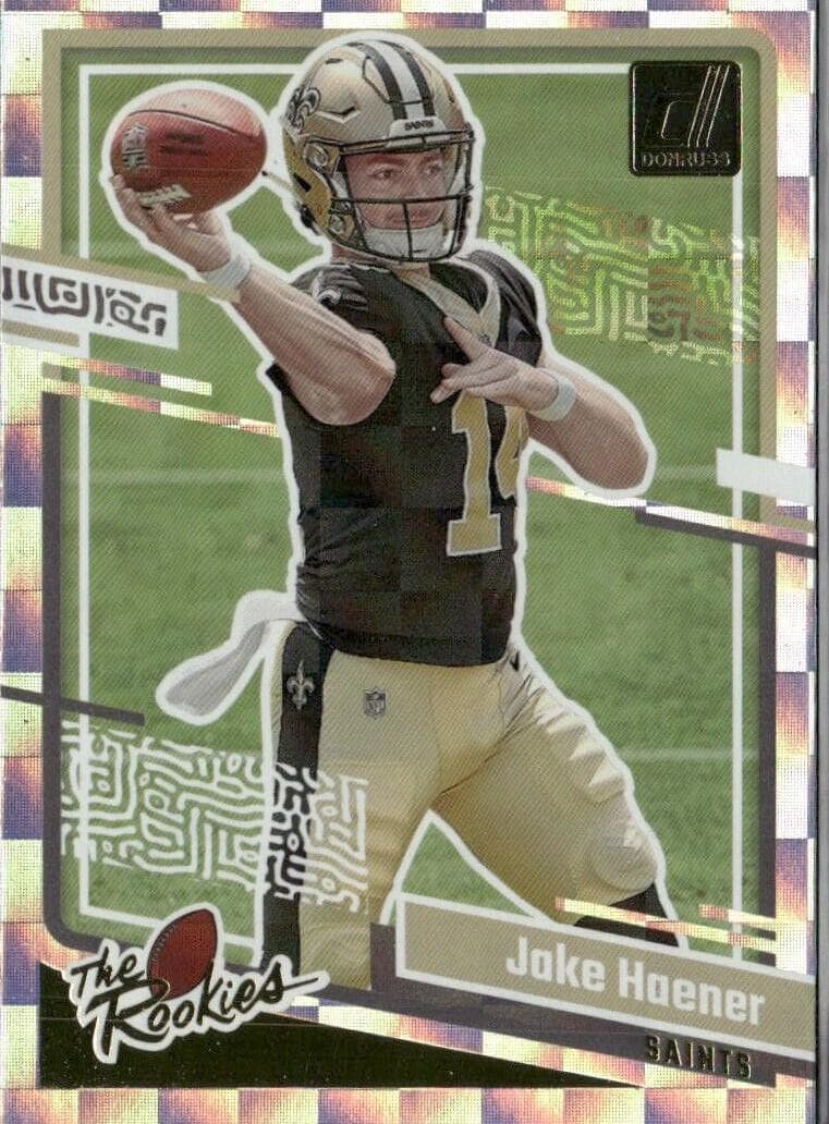 Jake Haener 2023 panini Donruss