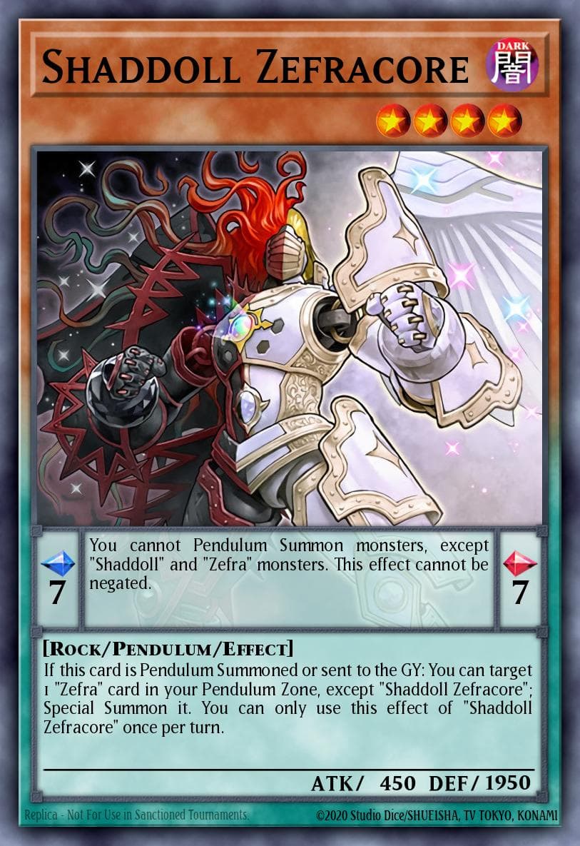 Shaddoll Zefracore #SDSH-EN011