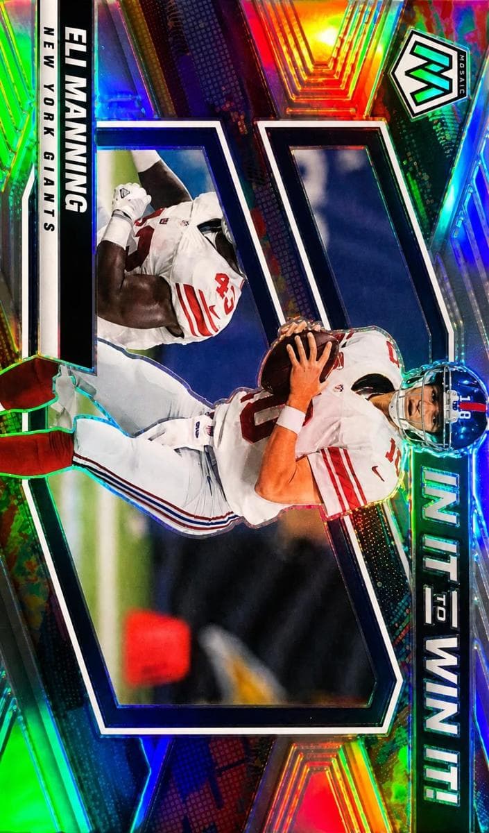 Eli Manning 2022 panini Panini Mosaic
