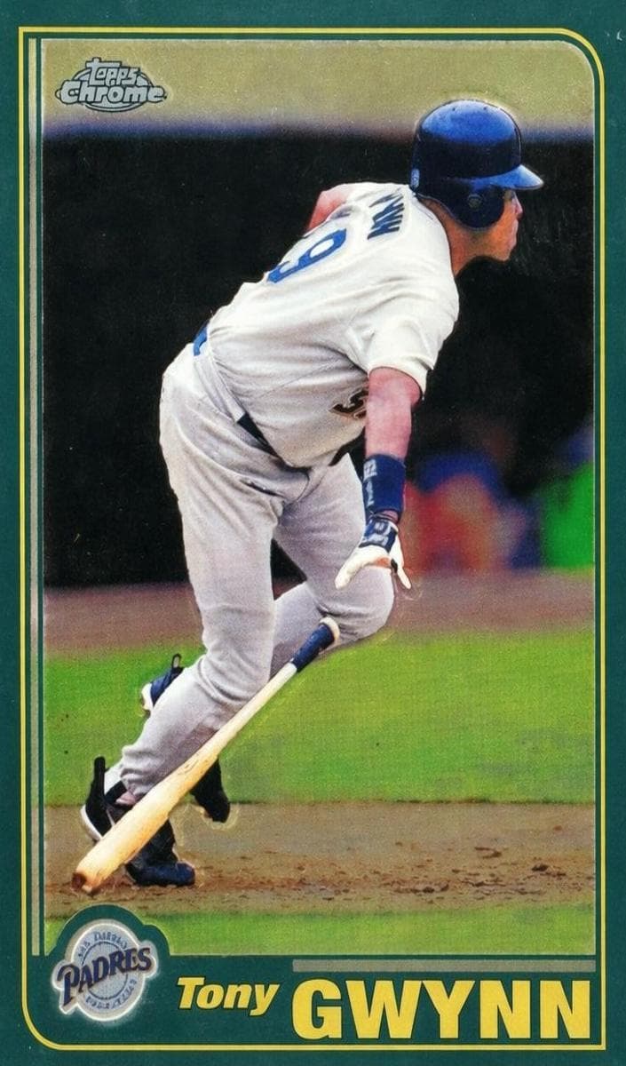 Tony Gwynn 2001 topps Topps Chrome